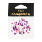 DECOPATCH:Accessories Hearts 0.5cm Pink/Purple 60s Default Title