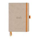 RHODIArama Goalbook Hardcover White A5 Dot Beige Default Title