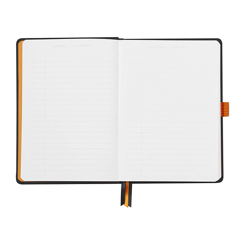 RHODIArama Goalbook HC White A5 Dot Black Default Title