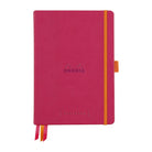 RHODIArama Goalbook Hardcover White A5 Dot Raspberry Default Title