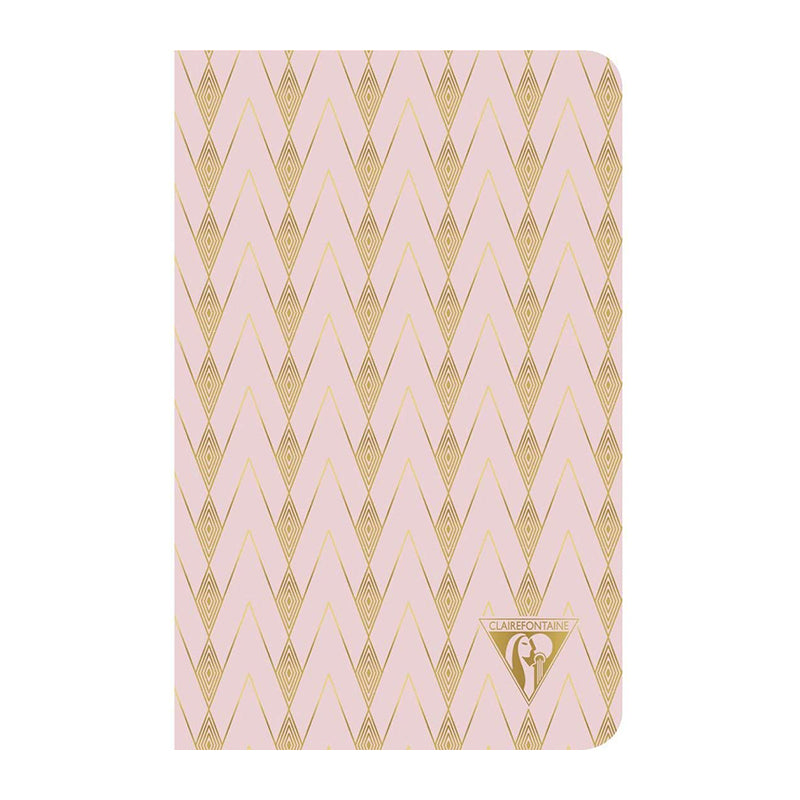 CLAIREFONTAINE Neo Deco 11x17cm Lined 48s Zenith-Powder Pink Default Title