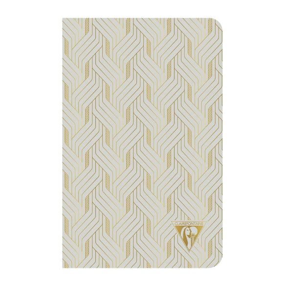 CLAIREFONTAINE Neo Deco 11x17cm Lined 48s Mirage-Pearl Grey Default Title