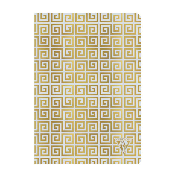 CLAIREFONTAINE Neo Deco A5 Lined 48s Antique-Ice Blue Default Title