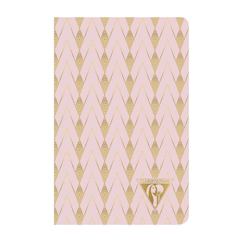 CLAIREFONTAINE Neo Deco 9x14cm Lined 48s Zenith-Powder Pink Default Title