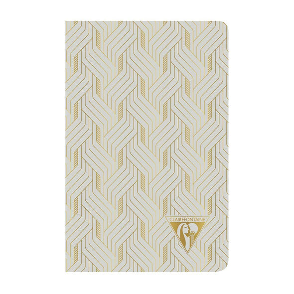 CLAIREFONTAINE Neo Deco 9x14cm Lined 48s Mirage-Pearl Grey Default Title