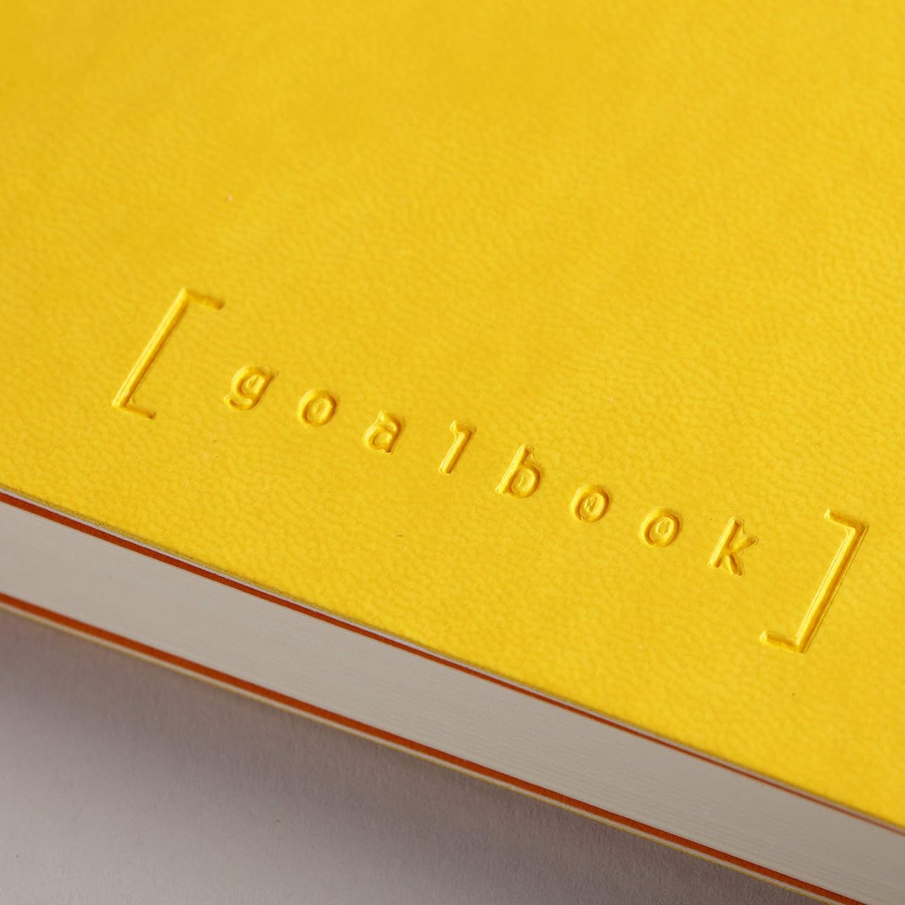 RHODIArama Goalbook A5 White Dot Soft-Daffodil Yellow