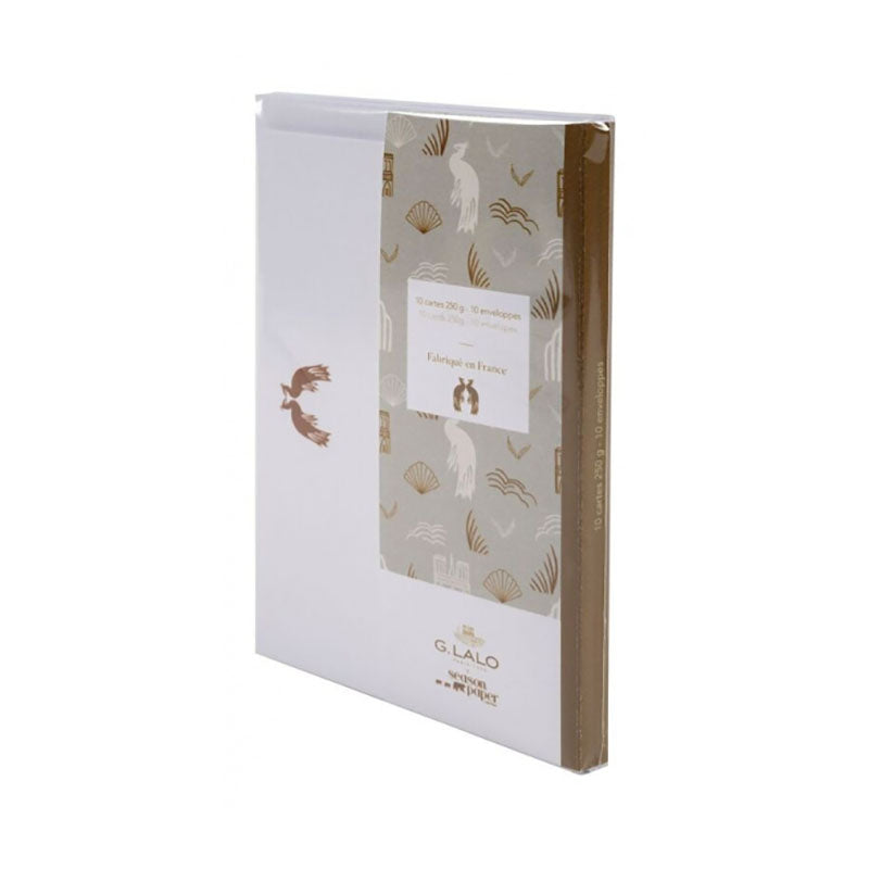 G.LALO 100 years Cards & Envelopes Set-Pistachio Default Title