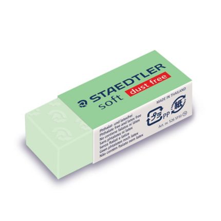 STAEDTLER Eraser 526 Soft Pastel 43x19x13mm 1s