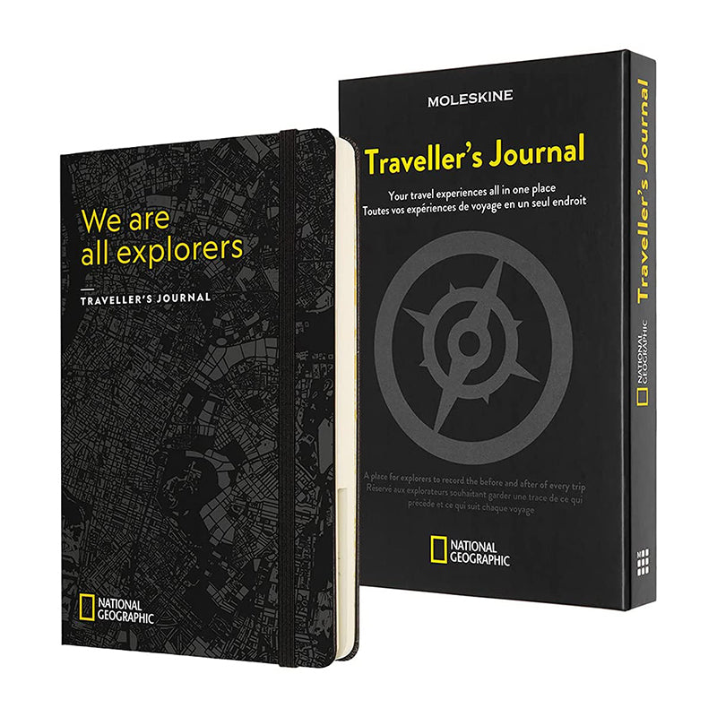 MOLESKINE Passion Journal L Hard-Travellers NatGeo 1213805