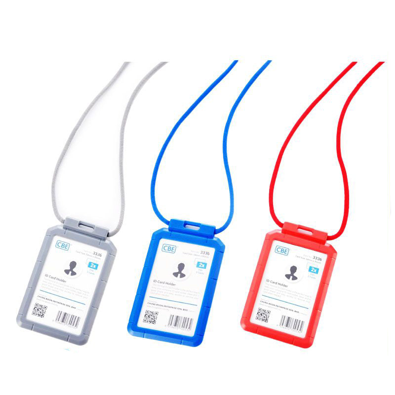 CBE ID Card Holder+Lanyard 3336(Set) 3Cols