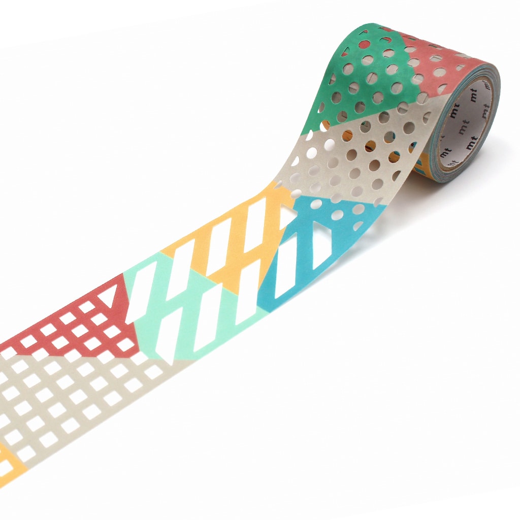 MT Fab Die-Cut tape Color & Pattern Block 45mm
