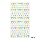 MIDORI Sticker Schedule 2534 Semi-Trans. Flag