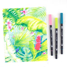 TOMBOW ABT Dual Brush Pen Set 6s Tropical