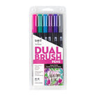 TOMBOW ABT Dual Brush Pen Set 6s Galaxy