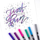 TOMBOW ABT Dual Brush Pen Set 6s Galaxy