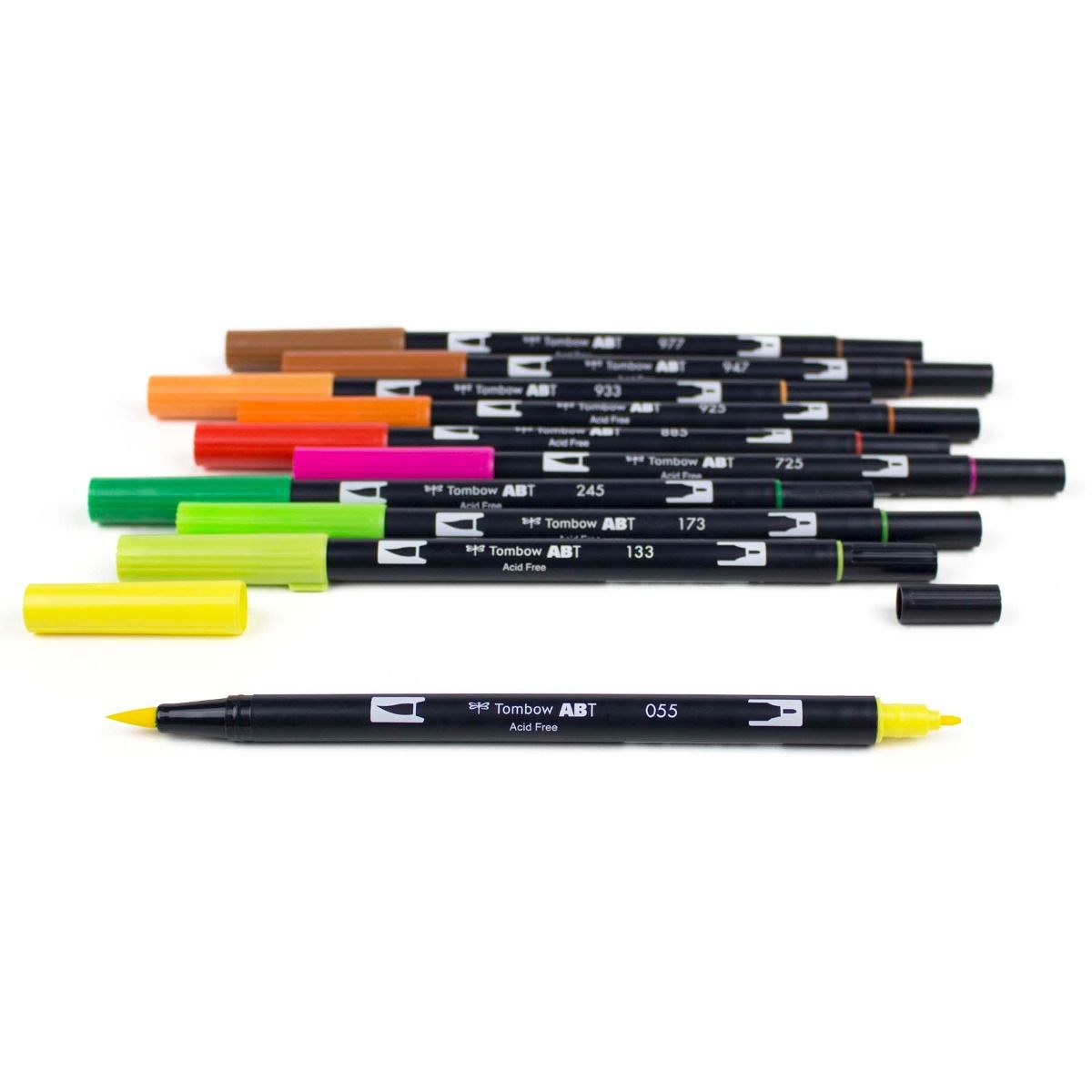 TOMBOW ABT Dual Brush Pen Set 10s Citrus