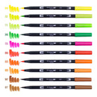 TOMBOW ABT Dual Brush Pen Set 10s Citrus