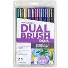 TOMBOW ABT Dual Brush Pen Set 10s Bohemian