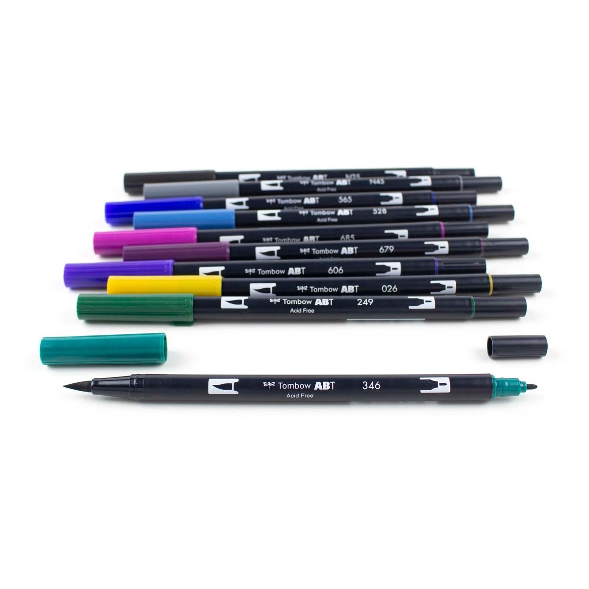 TOMBOW ABT Dual Brush Pen Set 10s Bohemian