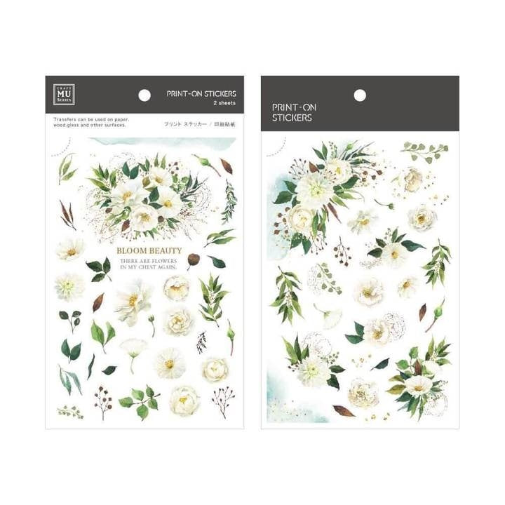 MU Print-On Sticker 2s 141-Gardenia Fragrance in t