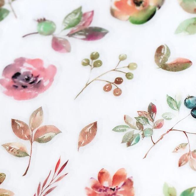 MU Print-On Sticker 2s 142-Fruit & Flora In The Ea