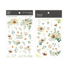 MU Print-On Sticker 2s 144-Cotton Flowers In Warm