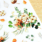 MU Print-On Sticker 2s 144-Cotton Flowers In Warm