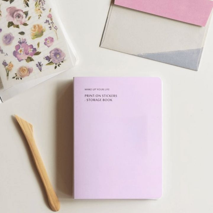 MU Sticker Sheet Folder Lilac Purple