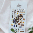 SUATELIER Stickers No.1108: Caf¨¦ Blue