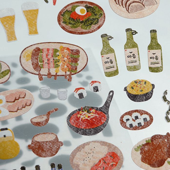 SUATELIER Stickers No.1109: Food Trip III
