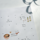 SUATELIER Stickers No.1109: Food Trip III