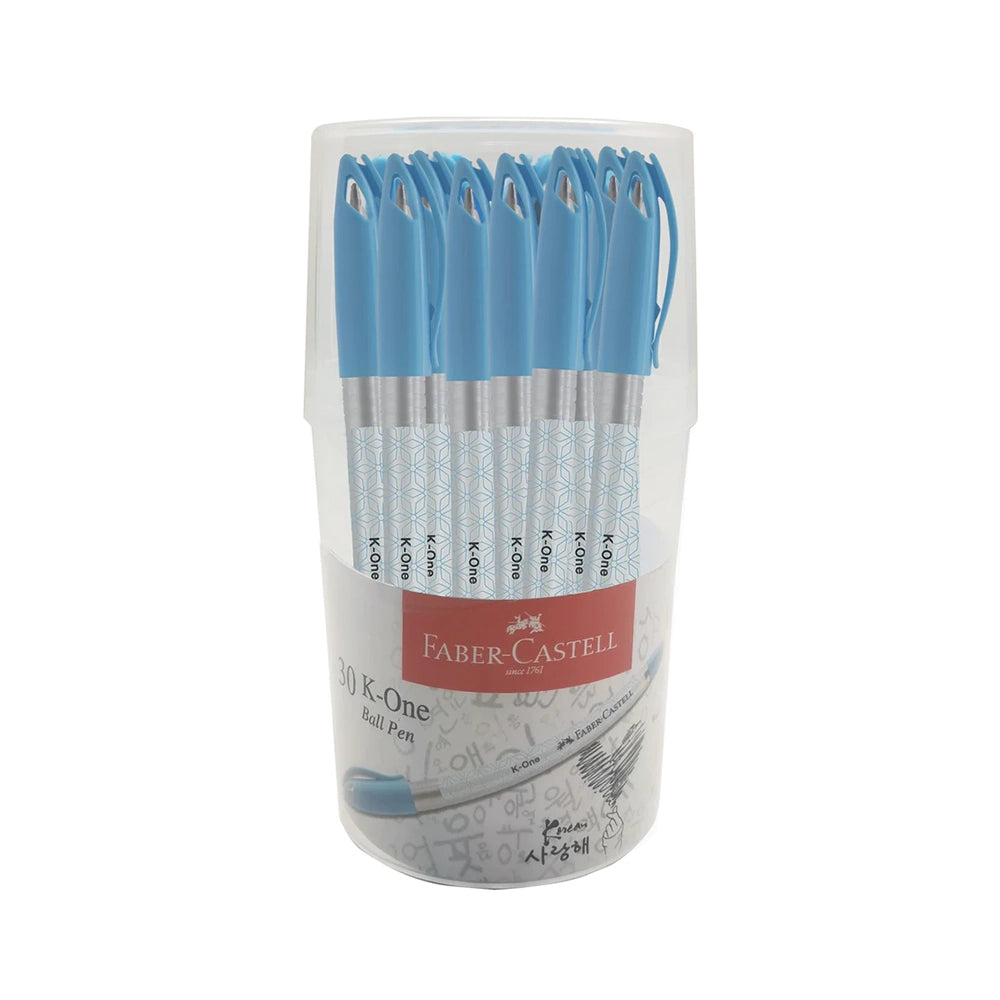 FABER-CASTELL K One Ball Pen 0.5mm 642050 Blue 30s