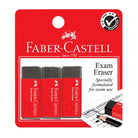 FABER-CASTELL Exam Eraser 187234 Slim 3BC