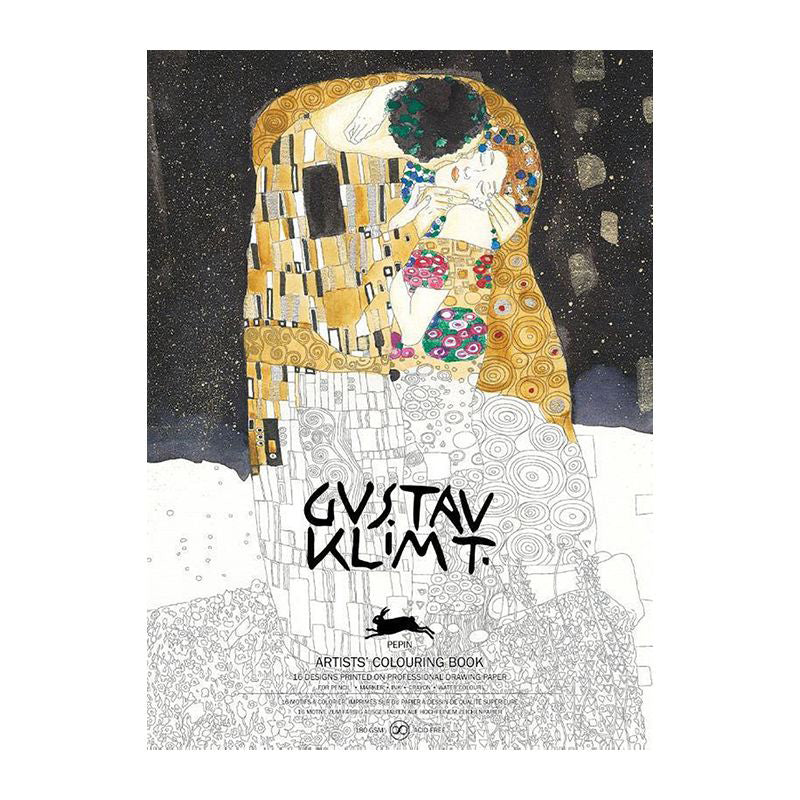 PEPIN Artists' Colouring Book Gustav Klimt 1206825