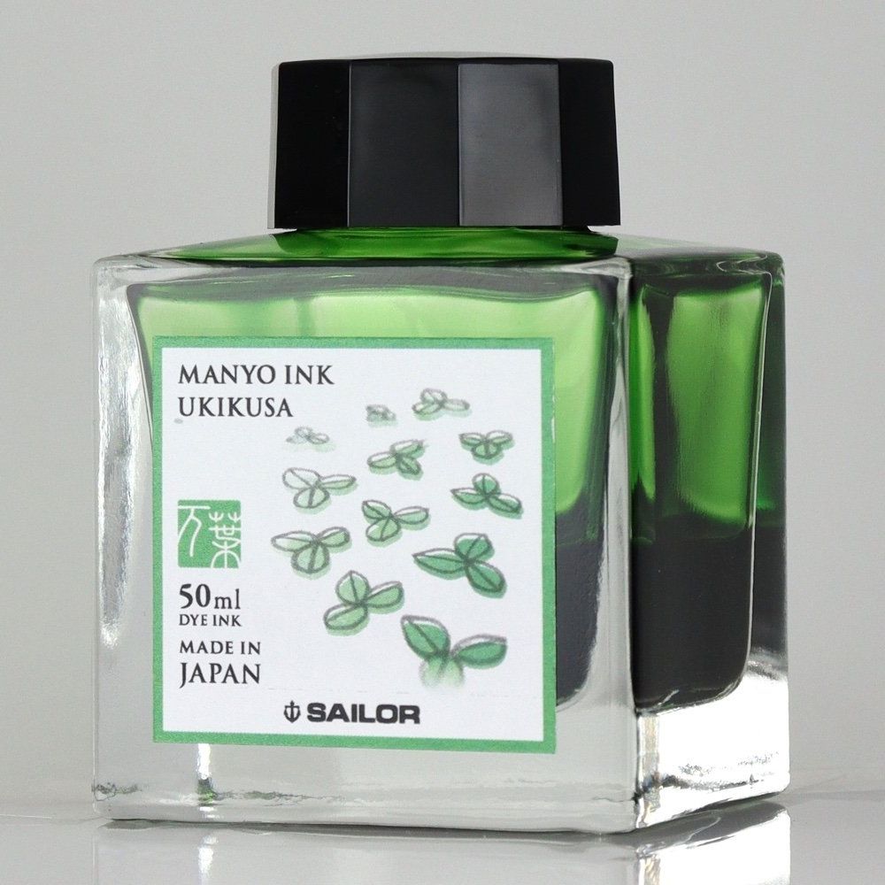 SAILOR Manyo Ink 50ml-Ukikusa