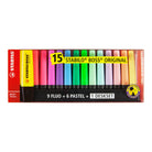 STABILO BOSS Original Highlighter Desk Set of 15