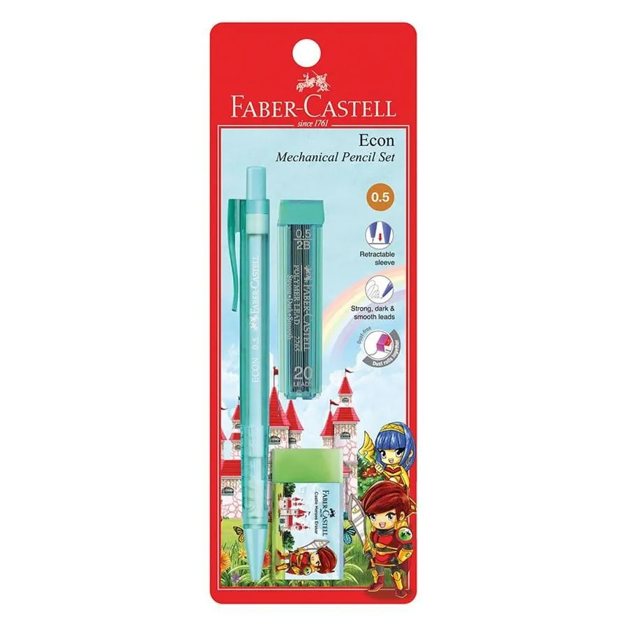 FABER-CASTELL Mechanical Pencil Set 134209 Econ 0.5mm BTS 20/21