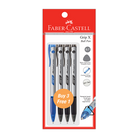 FABER-CASTELL Grip X5 0.7mm 540897 3Black+1Blue Default Title