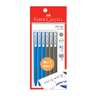 FABER-CASTELL RX Gel 0.5mm 540887 3 Blue+3 Black Default Title