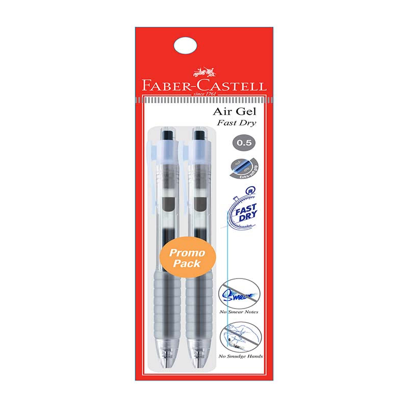 FABER-CASTELL Air Gel 0.5mm 540890 2Black Default Title