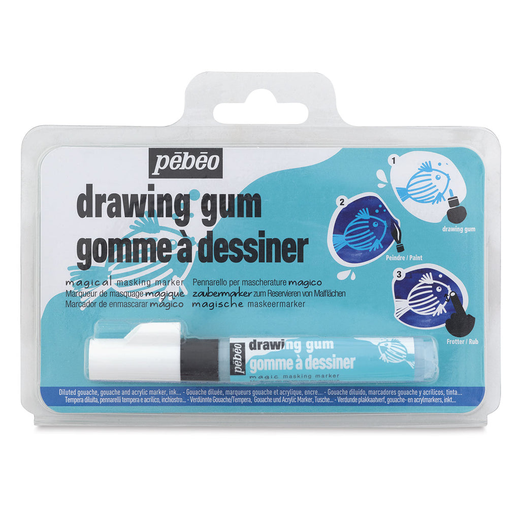 PEBEO Drawing Gum Marker 4mm Nib Blister Pack