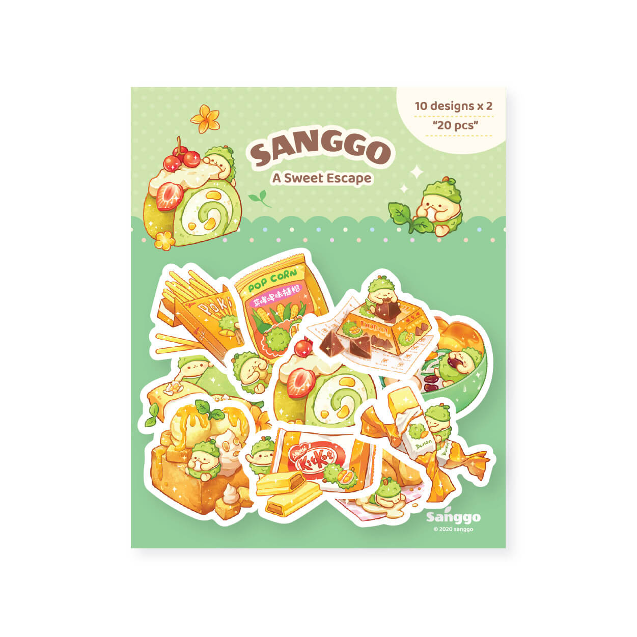 LOKAMADE Deco Sticker DS901:A Sweet Escape Default Title