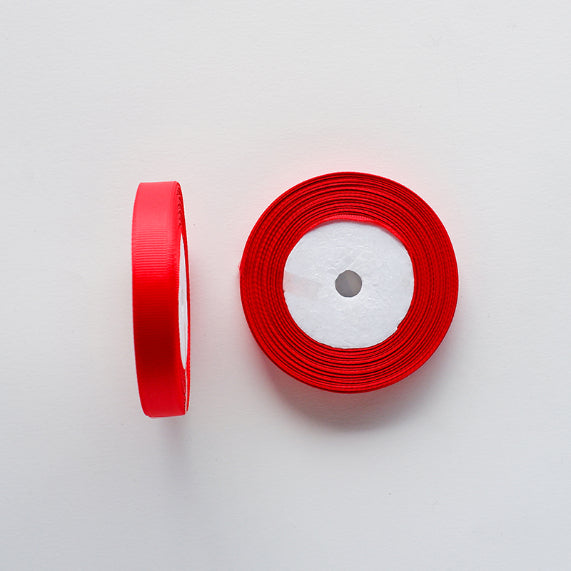 Grosgrain Ribbon 12mm 019 Red