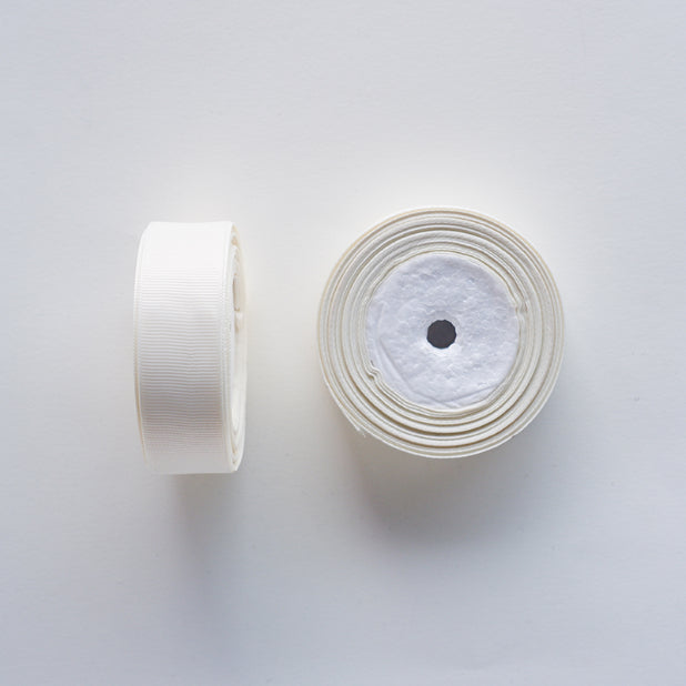 Grosgrain Ribbon 25mm 002 Ivory