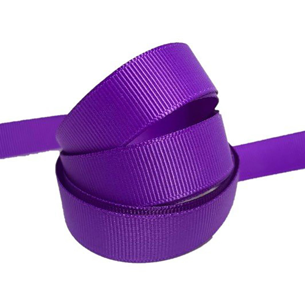 Grosgrain Ribbon 25mm 059 Dark Purple