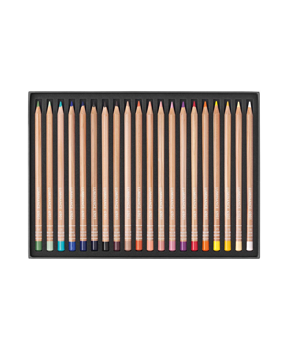 CARAN d'ACHE Luminance 6901 Box of 20 Potrait Asst Default Title