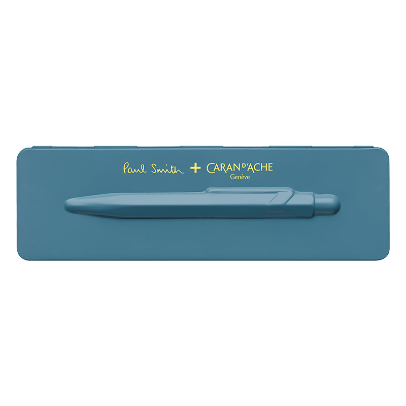 CARAN d'ACHE 849 Ball Pen x Paul Smith LE3 Petrol Blue Default Title