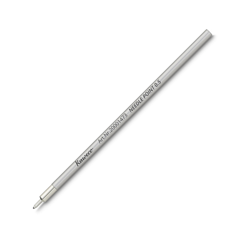 KAWECO Ball Pen Refill D1 Needle-Point 0.5mm Black 2s Default Title