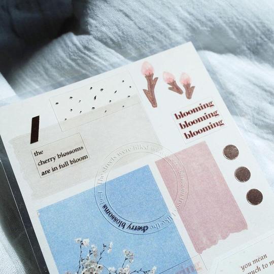 SUATELIER Stickers No.1110 Blooming Day