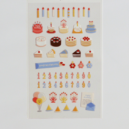 SUATELIER Stickers No.1113 Cake Is Here!